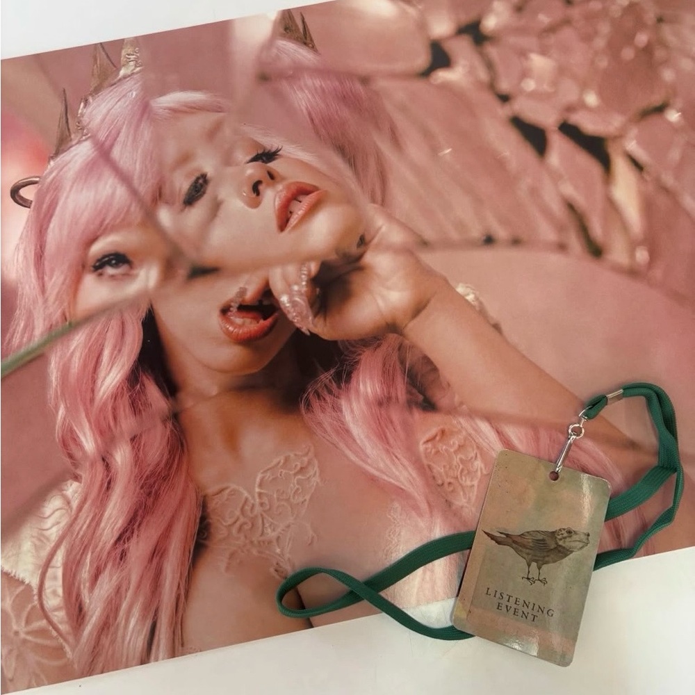 Melanie Martinez early Hades listening party- Poster and lanyard